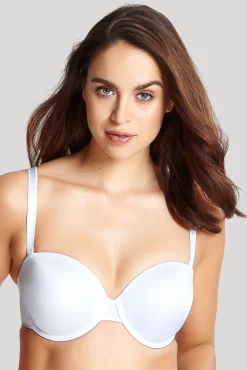 Panache Porcelain Elan Moulded Strapless Bra Porcelain -Fashion Lingerie Store panacheporcelainelanstraplessbrawhite7320