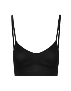 Bye Bra Seamless Bra Top -Fashion Lingerie Store seamless bra black front product b3f6a0aa 0e68 4f4d be02 0dbbcfc28b09